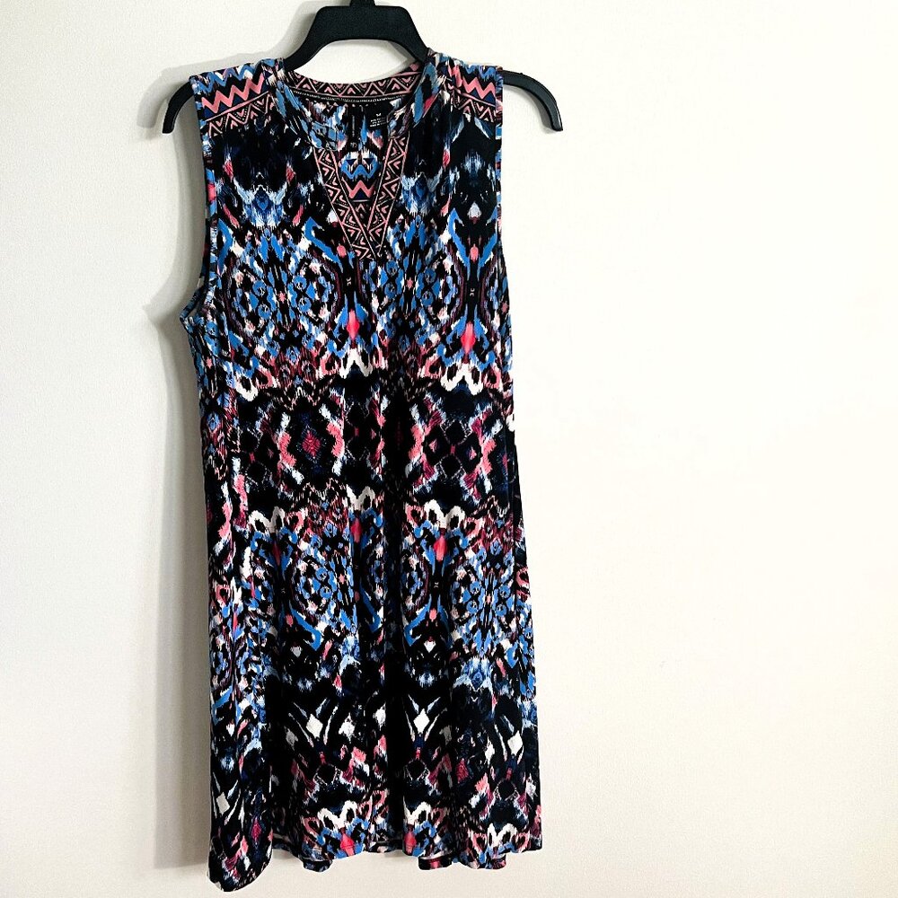 New Directions Geometric Dress - Size: M